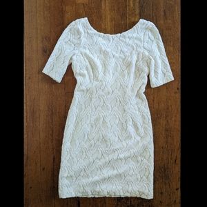 Ann Taylor White Dress 0p